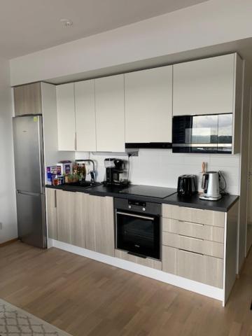 Modern One Bedroom City Apartment Nearby Airport Vantaa Bagian luar foto